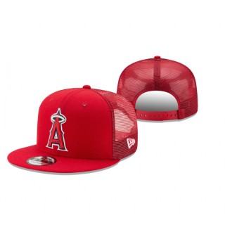 Los Angeles Angels Red On-Field Replica 9FIFTY Snapback Hat
