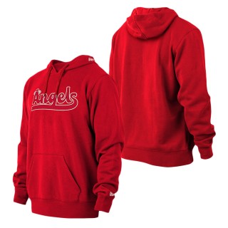 Men's Los Angeles Angels Red 2022 City Connect Pullover Hoodie