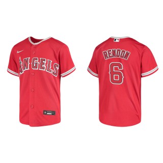 Anthony Rendon Youth Los Angeles Angels Red Replica Jersey