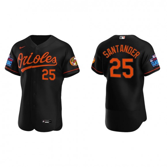 Anthony Santander Baltimore Orioles Black 2022 Little League Classic Alternate Authentic Jersey