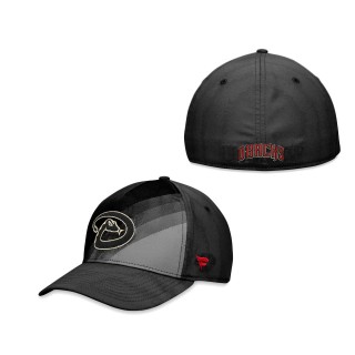 Arizona Diamondbacks Black Iconic Gradient Flex Hat