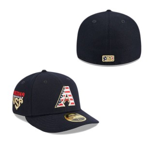 Arizona Diamondbacks Independence Day Low Profile Fitted Hat