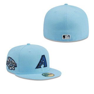 Arizona Diamondbacks Light Blue Fitted Hat