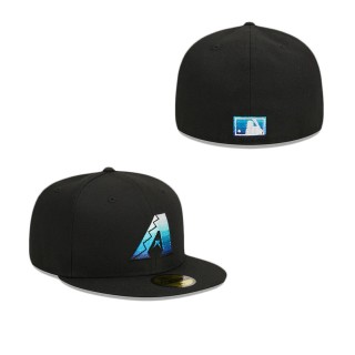 Arizona Diamondbacks Metallic Gradient Fitted Hat