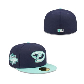 Arizona Diamondbacks Navy 20th Anniversary Cooperstown Collection Team UV 59FIFTY Fitted Hat