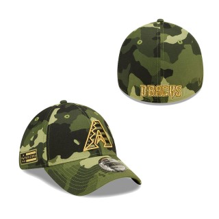 Arizona Diamondbacks New Era Camo 2022 Armed Forces Day 39THIRTY Flex Hat