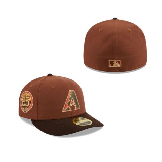 Arizona Diamondbacks Velvet Fill Low Profile Fitted Hat