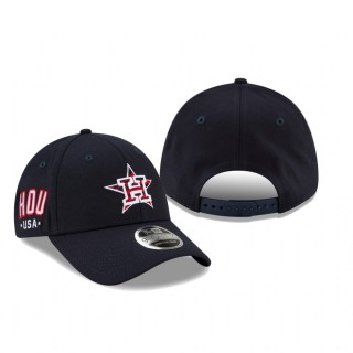 Houston Astros Navy 4th of July 9FORTY Snapback Hat