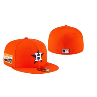Astros Orange Centennial Collection 59FIFTY Fitted Hat