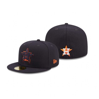 Astros Scored 59FIFTY Fitted Navy Hat
