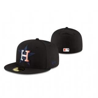 Astros Black Ombre 59FIFTY Fitted Hat