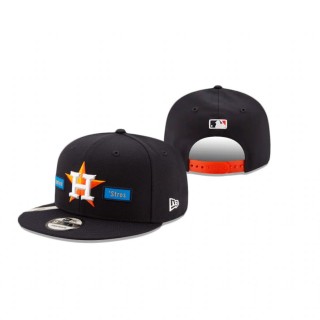 Houston Astros Navy Reflective 9Fifty Snapback Hat