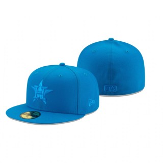 Astros Blue Spring Color Basic 59FIFTY Fitted Hat