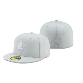 Astros Gray Spring Color Basic 59FIFTY Fitted Hat