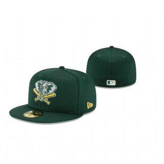 Athletics Green 2021 Clubhouse 59FIFTY Fitted Hat