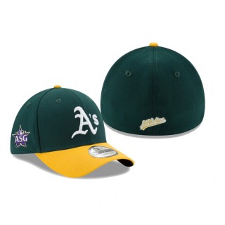 Athletics Green 2021 MLB All-Star Game Workout Sidepatch 39THIRTY Hat
