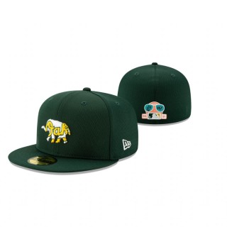 Athletics Green 2021 Spring Training 59FIFTY Fitted Hat