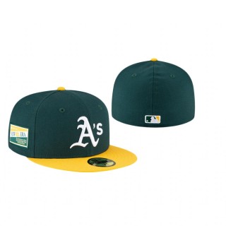 Athletics Green Gold Centennial Collection 59FIFTY Fitted Hat