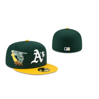 Athletics Green City Patch 59Fifty Fitted Hat