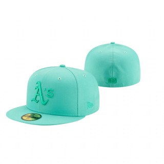 Athletics Green Color 59FIFTY Fitted Hat