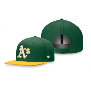 Oakland Athletics Green Core Adjustable Snapback Hat