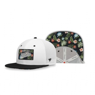 Oakland Athletics White Infield Garden Trucker Snapback Hat