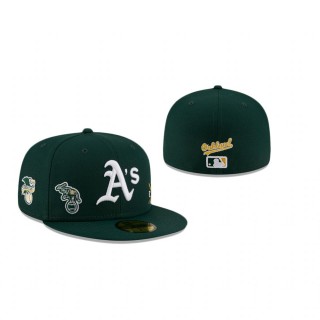 Athletics Green Multi Hat