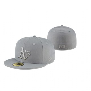 Athletics Gray Storm Tonal 59FIFTY Fitted Hat
