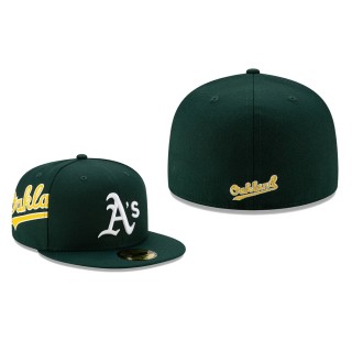 Athletics Green Turn 59FIFTY Fitted Hat