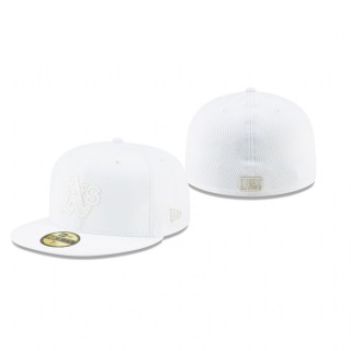 2019 Players' Weekend Oakland Athletics White 59FIFTY Fitted Hat