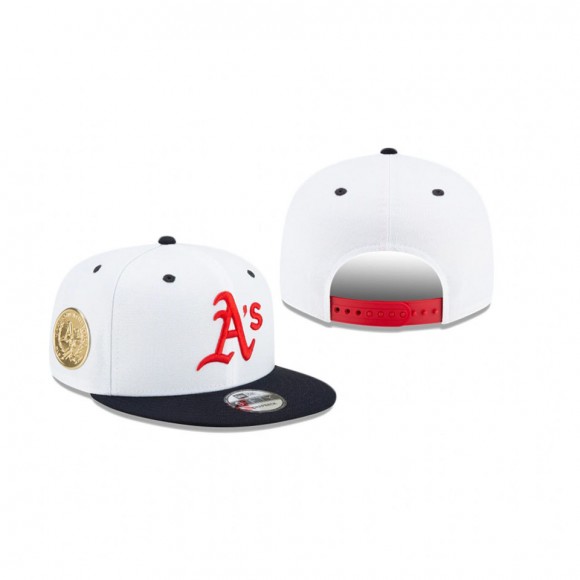 Athletics Americana 9FIFTY Snapback White Hat
