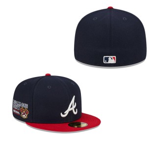 Atlanta Braves Navy Big League Chew Team 59FIFTY Fitted Hat
