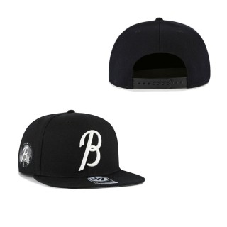 Baltimore Orioles '47 Black City Connect Captain Snapback Hat