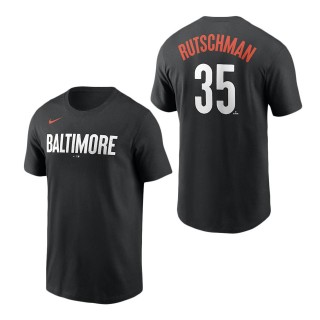 Baltimore Orioles Adley Rutschman Black 2023 City Connect T-Shirt