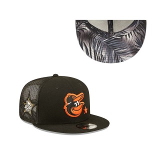 Men's Baltimore Orioles Black 2022 MLB All-Star Game Workout 9FIFTY Snapback Adjustable Hat