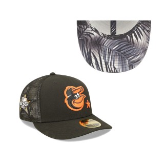 Men's Baltimore Orioles Black 2022 MLB All-Star Game Workout Low Profile 59FIFTY Fitted Hat