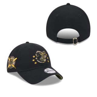 Baltimore Orioles Black 2024 Armed Forces Day 9TWENTY Adjustable Hat