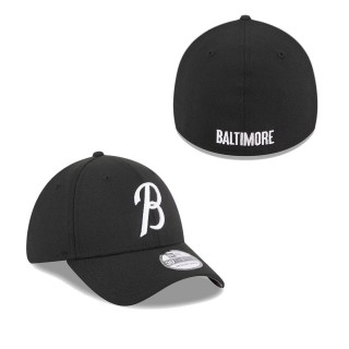 Baltimore Orioles Black 2023 City Connect 39THIRTY Flex Fit Hat