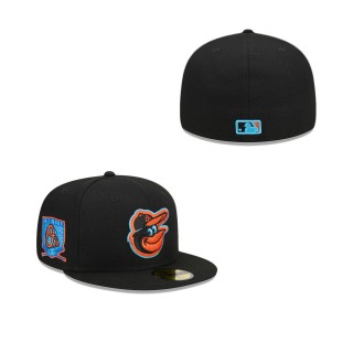 Baltimore Orioles Black 2023 MLB Father's Day On-Field 59FIFTY Fitted Hat