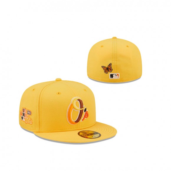 Baltimore Orioles Butterflies 2022 59FIFTY Fitted Hat