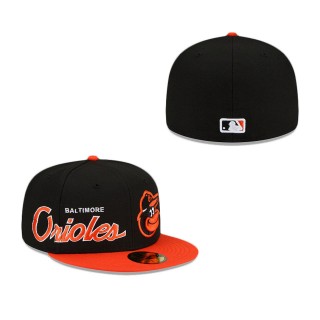 Baltimore Orioles Double Logo Fitted