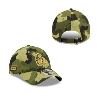 Baltimore Orioles New Era Camo 2022 Armed Forces Day 9TWENTY Adjustable Hat