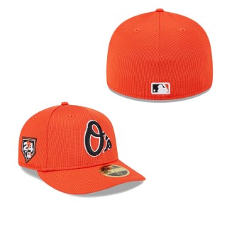Baltimore Orioles Orange 2024 Spring Training Low Profile 59FIFTY Fitted Hat