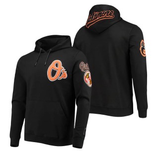 Baltimore Orioles Pro Standard Black Team Logo Pullover Hoodie