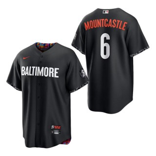Baltimore Orioles Ryan Mountcastle Black 2023 City Connect Replica Player Jersey