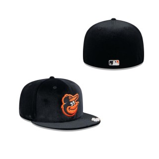 Baltimore Orioles Velvet Visor Clip Fitted Hat