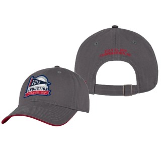 MLB Grey 2019 Induction Logo Hall of Fame Adjustable Hat