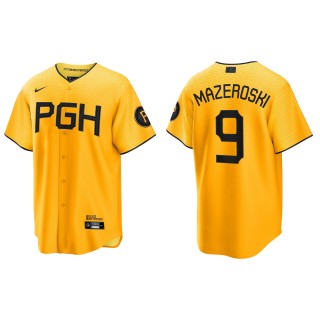 Bill Mazeroski Pittsburgh Pirates Gold City Connect Replica Jersey