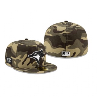 Blue Jays Camo 2021 Armed Forces Day Hat