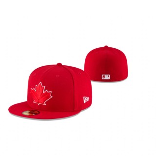 Blue Jays Red Authentic Collection Hat